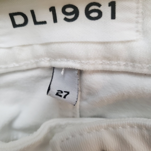 DL1961 Women's Emma Power Legging Jeans White Size 27 - Picture 7 of 12